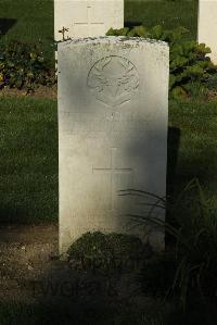 Vermelles British Cemetery - Nicholson, John Maurice Leonard