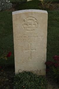 Vermelles British Cemetery - Parkinson, Rennie