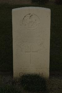 Vermelles British Cemetery - Partridge, Bert