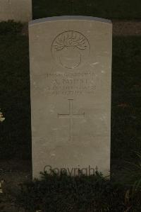 Vermelles British Cemetery - Patient, Albert