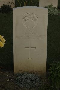 Vermelles British Cemetery - Podmore, Edward