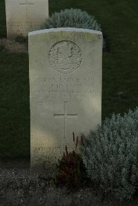 Vermelles British Cemetery - Retson, J