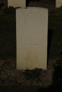 Vermelles British Cemetery - Rigby, Harold