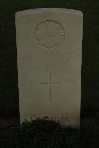 Vermelles British Cemetery - Robertson, Alexander
