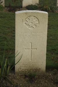 Vermelles British Cemetery - Rook, I K E