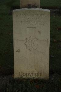 Vermelles British Cemetery - Sanson, W
