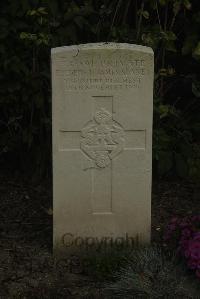 Vermelles British Cemetery - Slaney, Frederick James