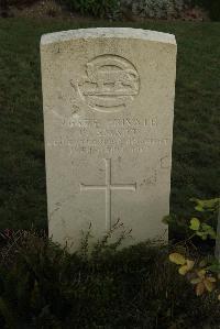 Vermelles British Cemetery - Smart, Thomas