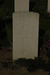 Vermelles British Cemetery - Smith, J