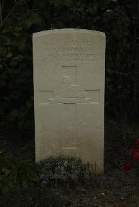 Vermelles British Cemetery - Spowage, J H