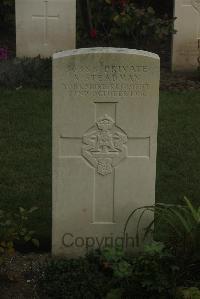 Vermelles British Cemetery - Steadman, A