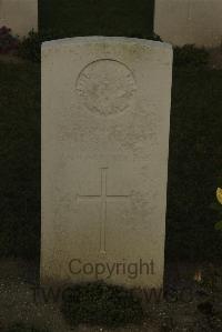 Vermelles British Cemetery - Stocker, Wilfred Cecil