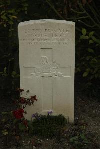 Vermelles British Cemetery - Tesh, Joseph