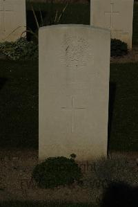 Vermelles British Cemetery - Thomson, J