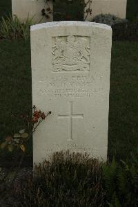 Vermelles British Cemetery - Vose, William Henry