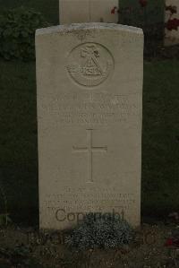 Vermelles British Cemetery - Waldron, William John