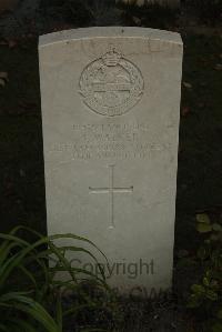 Vermelles British Cemetery - Walker, James