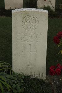 Vermelles British Cemetery - Waters, G