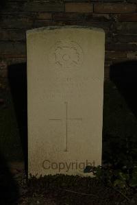 Vermelles British Cemetery - Weston, G