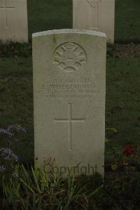Vermelles British Cemetery - Wheelhouse, L