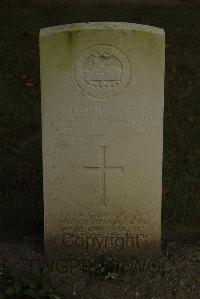 Vermelles British Cemetery - Williams, Leonard