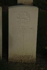 Vermelles British Cemetery - Winchcombe, Arthur James