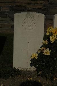 Vermelles British Cemetery - Worrall, J