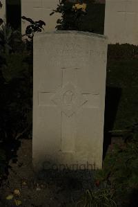 Vermelles British Cemetery - Worthington-Wilmer, H F M
