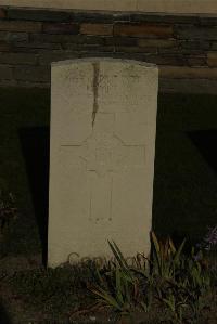 Vermelles British Cemetery - Yeo, Robert