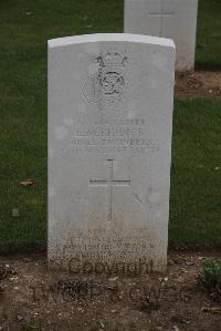 Wancourt British Cemetery - Biddick, Ernest Mark