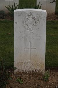 Wancourt British Cemetery - Blackwell, Alfred