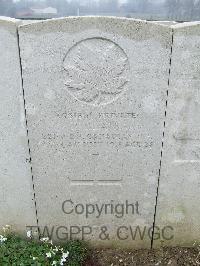 Wancourt British Cemetery - Blais, P