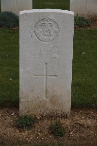 Wancourt British Cemetery - Booth, Cecil Herbert