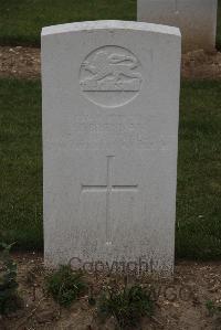 Wancourt British Cemetery - Brennan, J