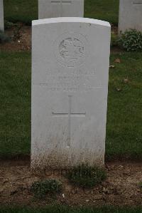 Wancourt British Cemetery - Brinton, J