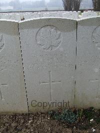 Wancourt British Cemetery - Brochu, Joseph