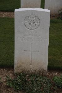 Wancourt British Cemetery - Brock, Alfred Lawrence