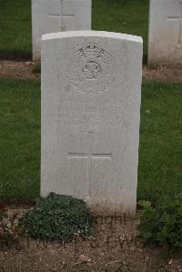 Wancourt British Cemetery - Brooker, Horace William