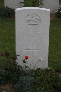 Wancourt British Cemetery - Brown, J J