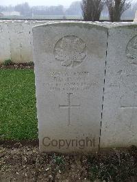 Wancourt British Cemetery - Brown, R D