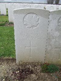 Wancourt British Cemetery - Bush, Joseph E.