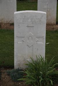 Wancourt British Cemetery - Callaghan, W