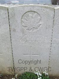 Wancourt British Cemetery - Castledine, J
