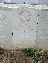 Wancourt British Cemetery - Caswell, Norman Stanley
