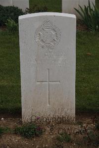 Wancourt British Cemetery - Chappell, Charles Reginald