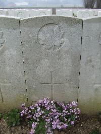 Wancourt British Cemetery - Charlton, J