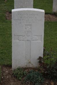 Wancourt British Cemetery - Chick, W J