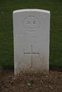 Wancourt British Cemetery - Coldwell, A