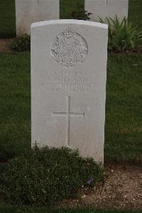 Wancourt British Cemetery - Coles, J