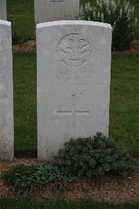 Wancourt British Cemetery - Cooper, J